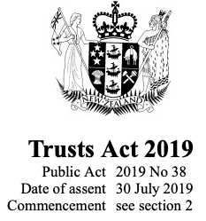 Trusts Act 2019
